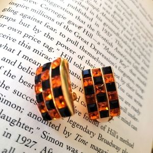 Vintage Rhinestone Earring